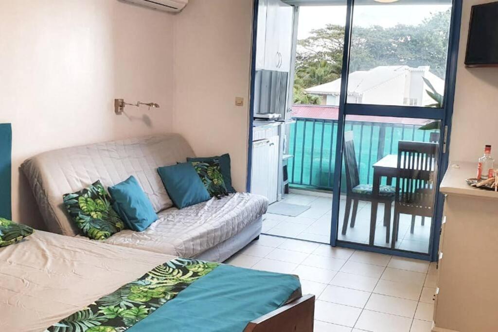 Superbe Studio, A 20 Metres De La Plage, Acces Direct Grande Plage Diamant Le Diamant Exterior foto